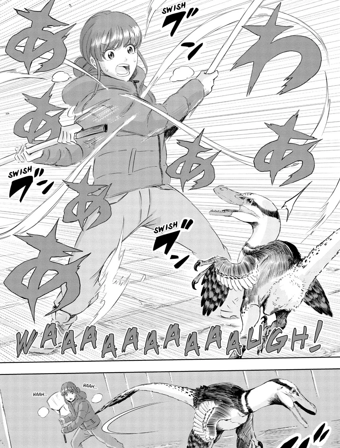 Read Dinosaur Sanctuary chapter 21 image 54 on Lezhin