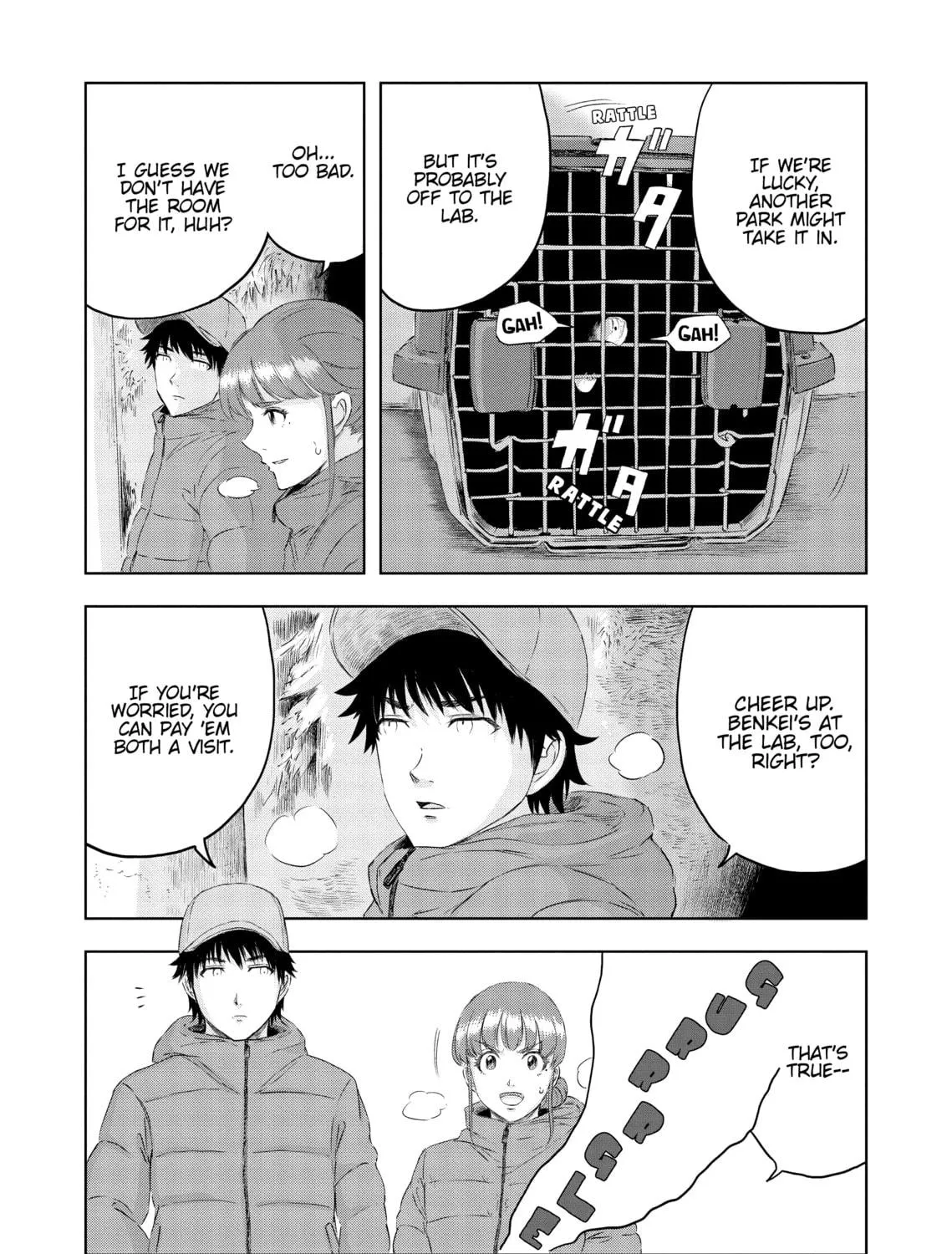 Read Dinosaur Sanctuary chapter 21 image 64 on Lezhin
