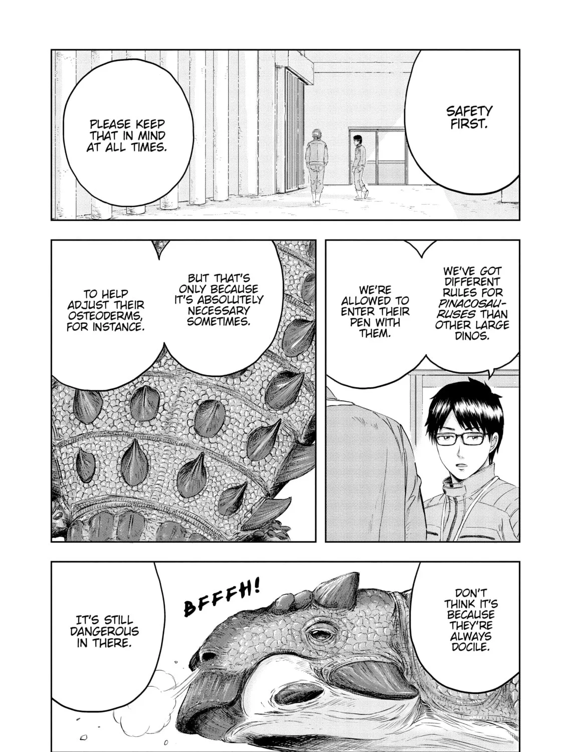 Read Dinosaur Sanctuary chapter 22 image 12 on Lezhin
