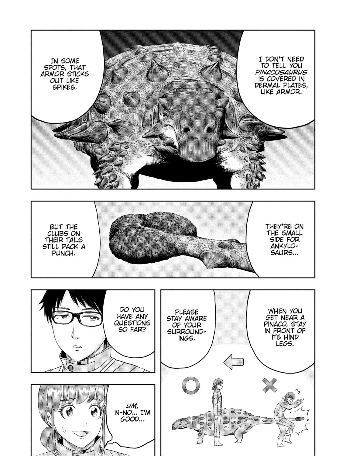 Read Dinosaur Sanctuary chapter 22 image 14 on Lezhin