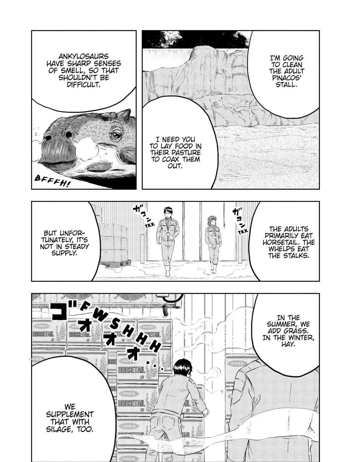 Read Dinosaur Sanctuary chapter 22 image 16 on Lezhin