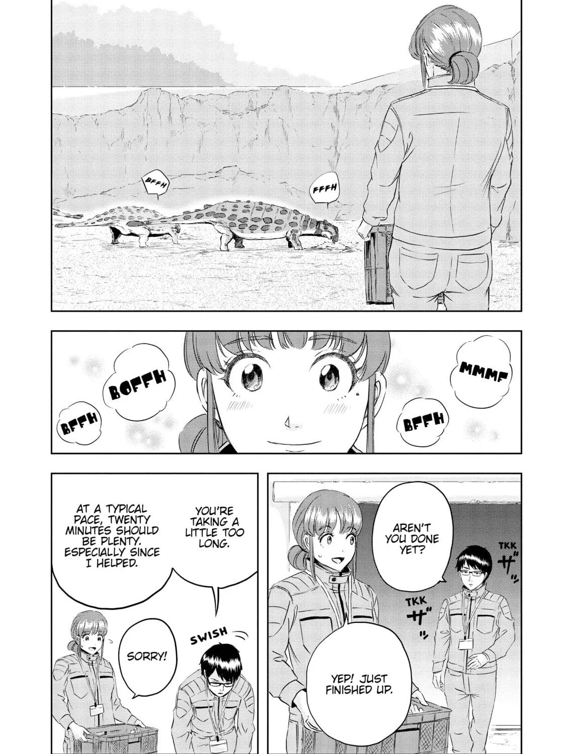 Read Dinosaur Sanctuary chapter 22 image 22 on Lezhin