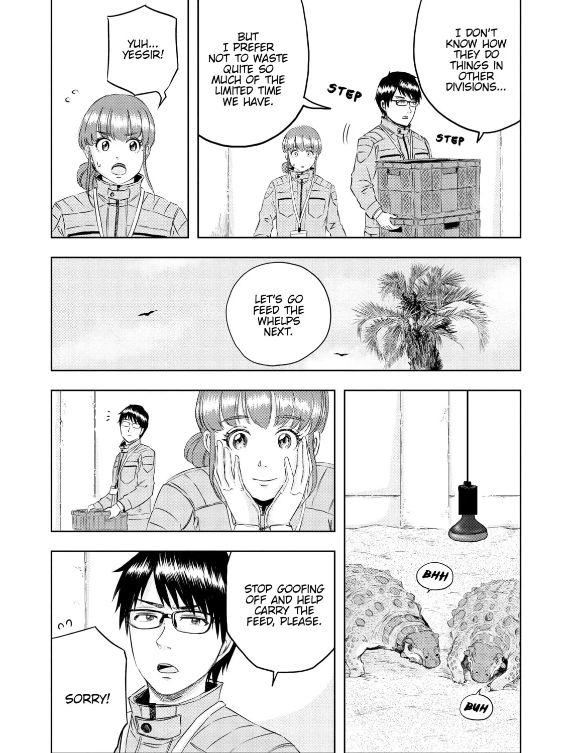 Read Dinosaur Sanctuary chapter 22 image 24 on Lezhin