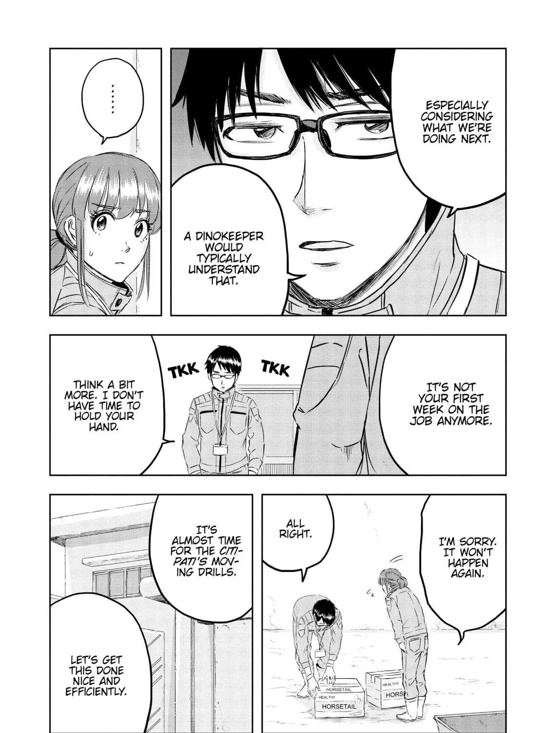 Read Dinosaur Sanctuary chapter 22 image 30 on Lezhin