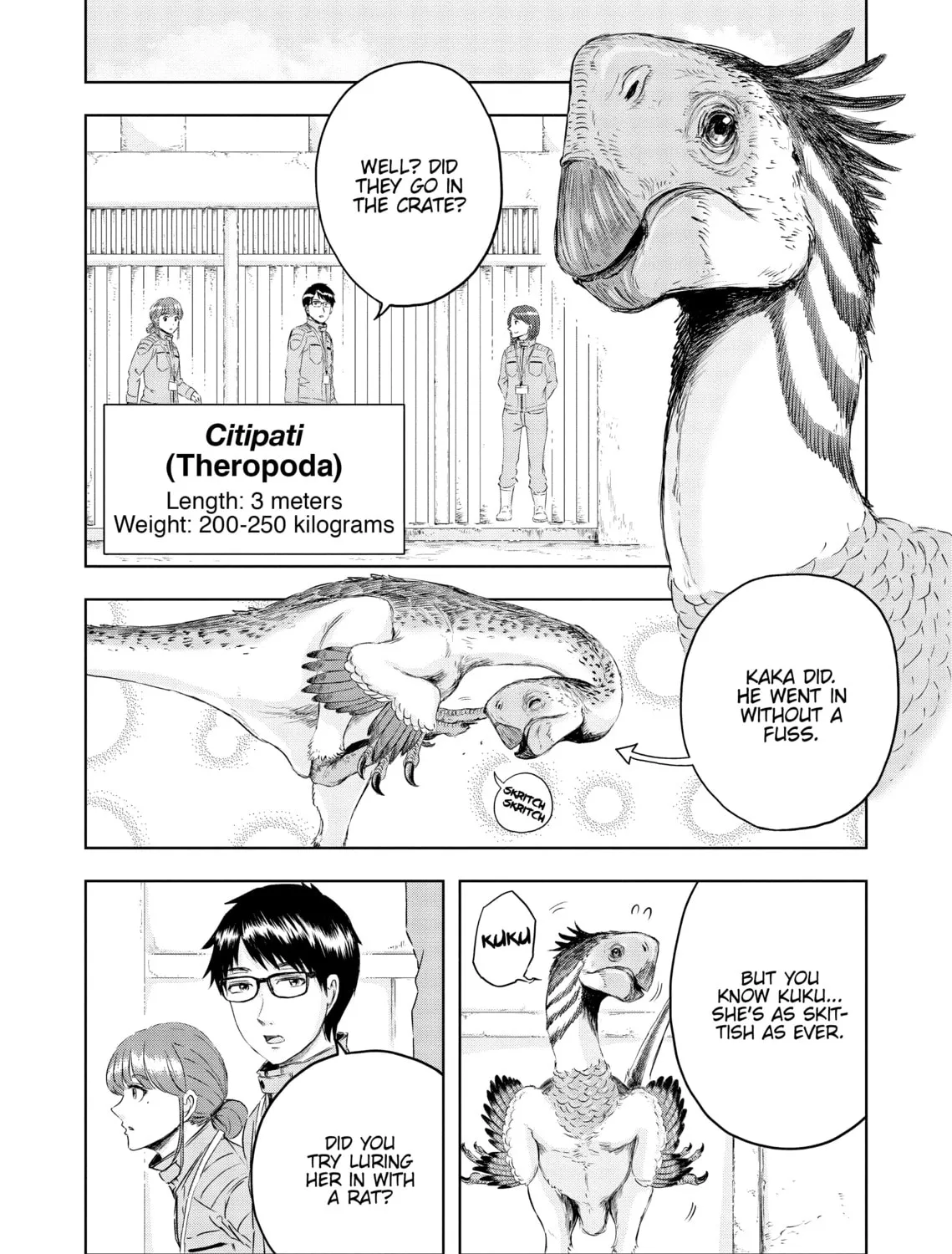 Read Dinosaur Sanctuary chapter 22 image 32 on Lezhin