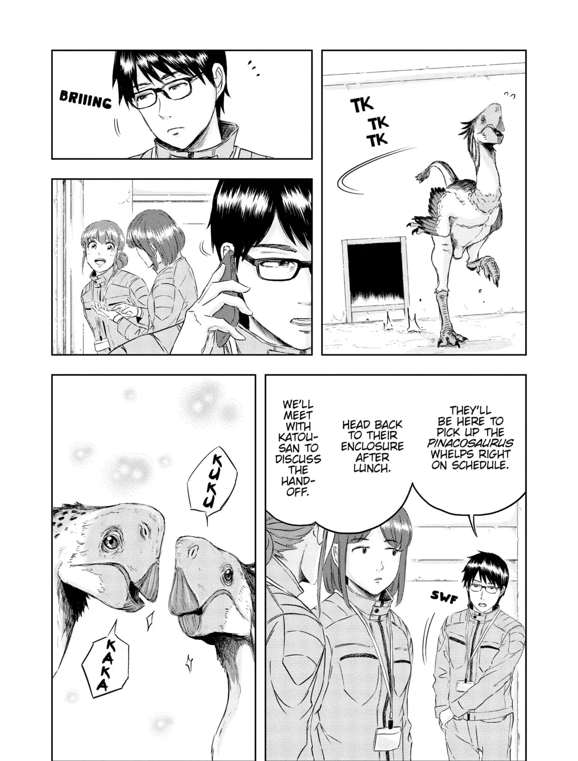 Read Dinosaur Sanctuary chapter 22 image 36 on Lezhin