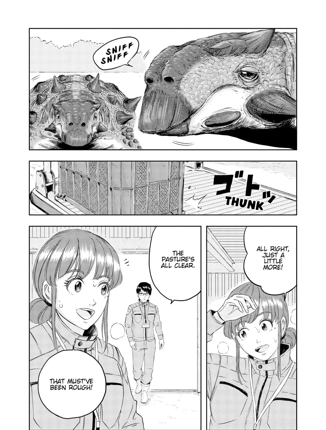 Read Dinosaur Sanctuary chapter 22 image 54 on Lezhin