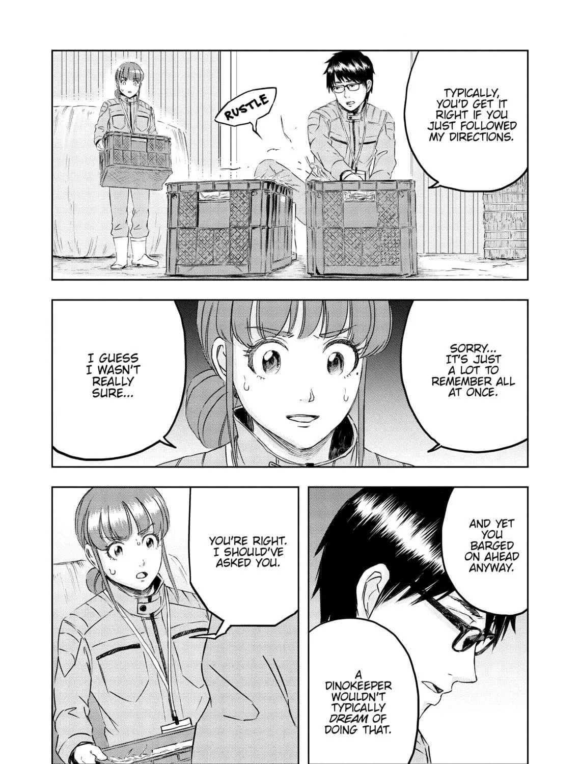 Read Dinosaur Sanctuary chapter 22 image 58 on Lezhin