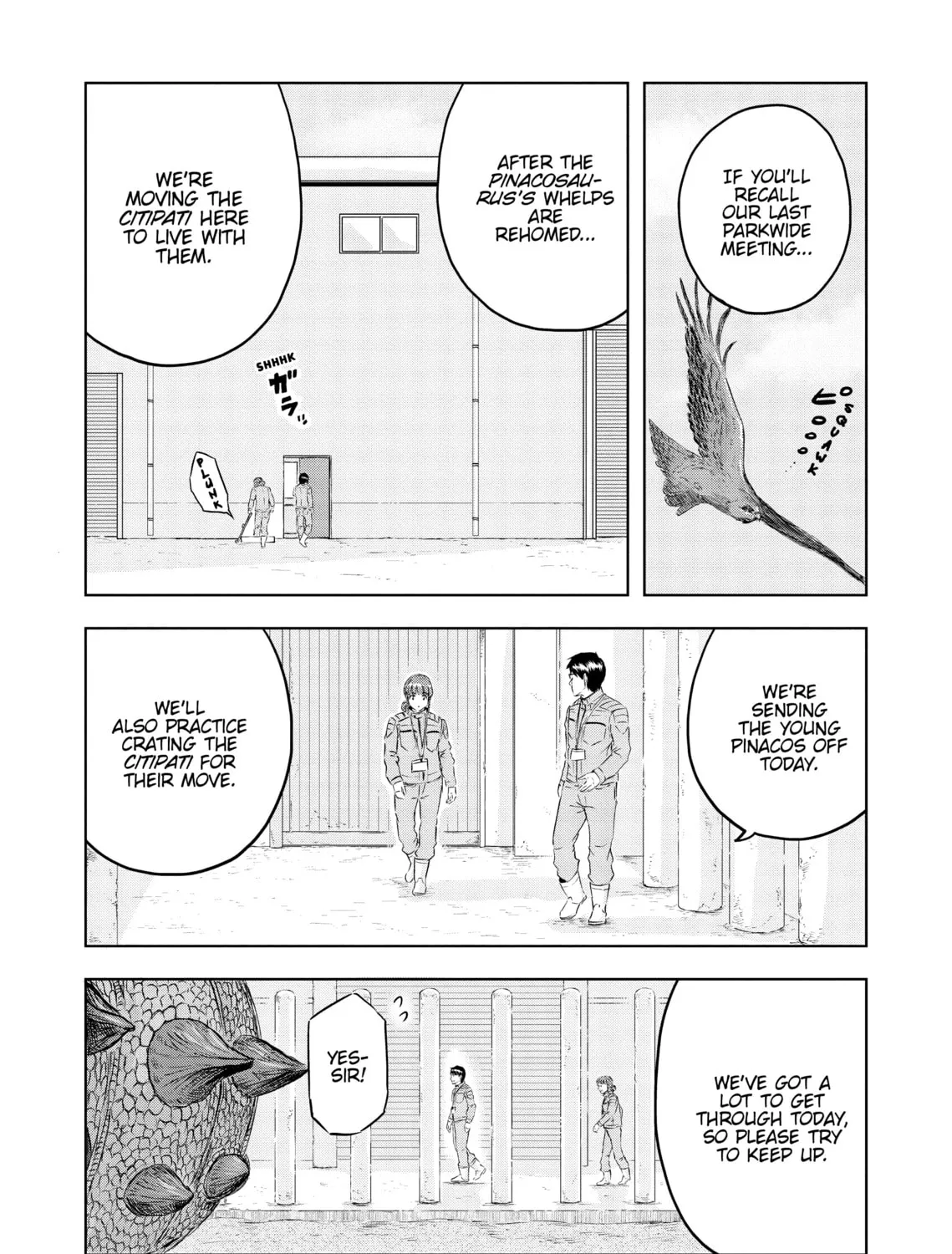 Read Dinosaur Sanctuary chapter 22 image 6 on Lezhin