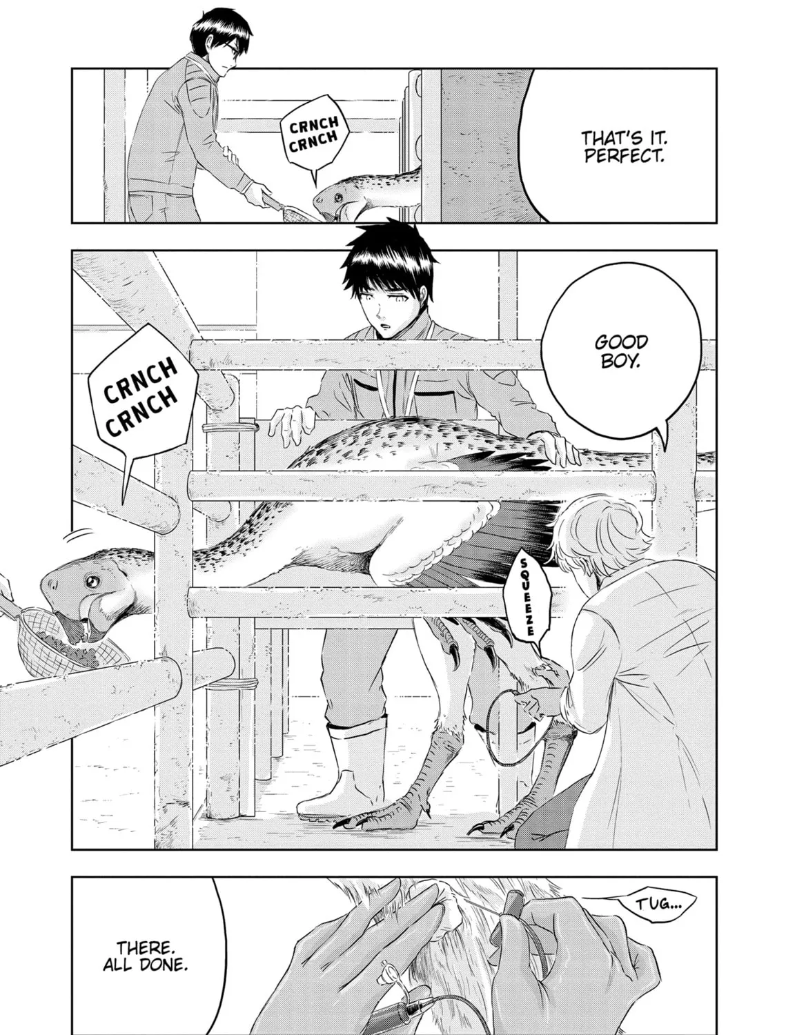 Read Dinosaur Sanctuary chapter 23 image 24 on Lezhin