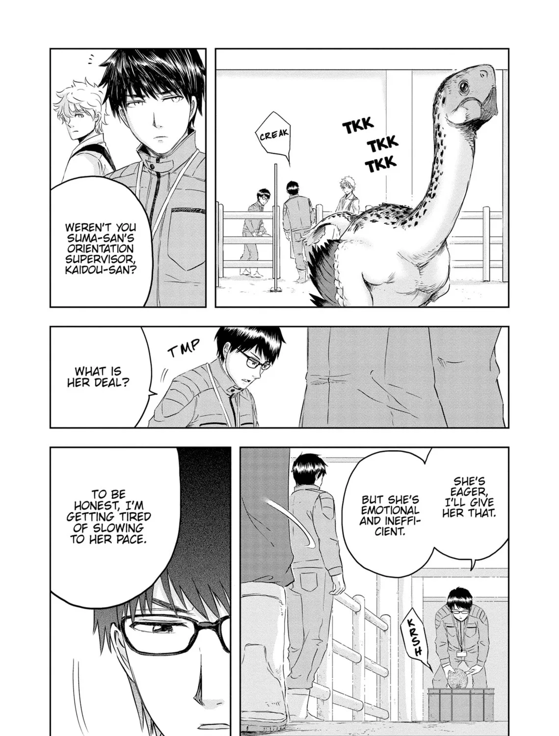 Read Dinosaur Sanctuary chapter 23 image 26 on Lezhin