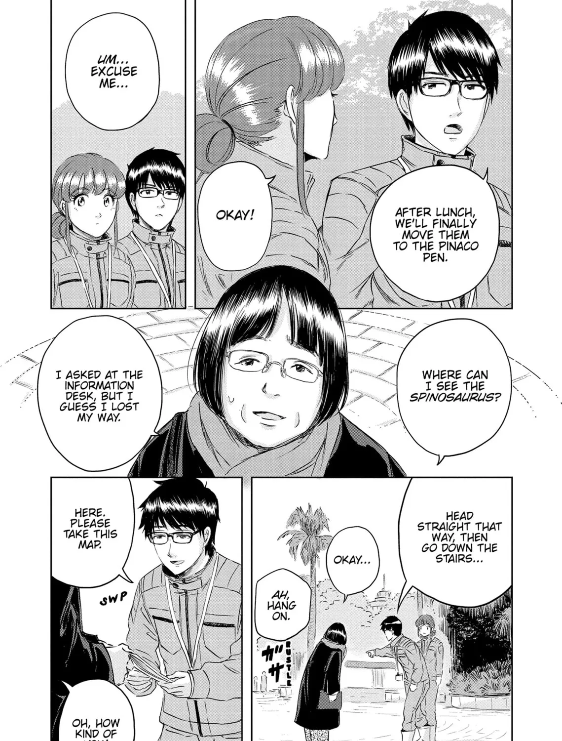 Read Dinosaur Sanctuary chapter 23 image 36 on Lezhin