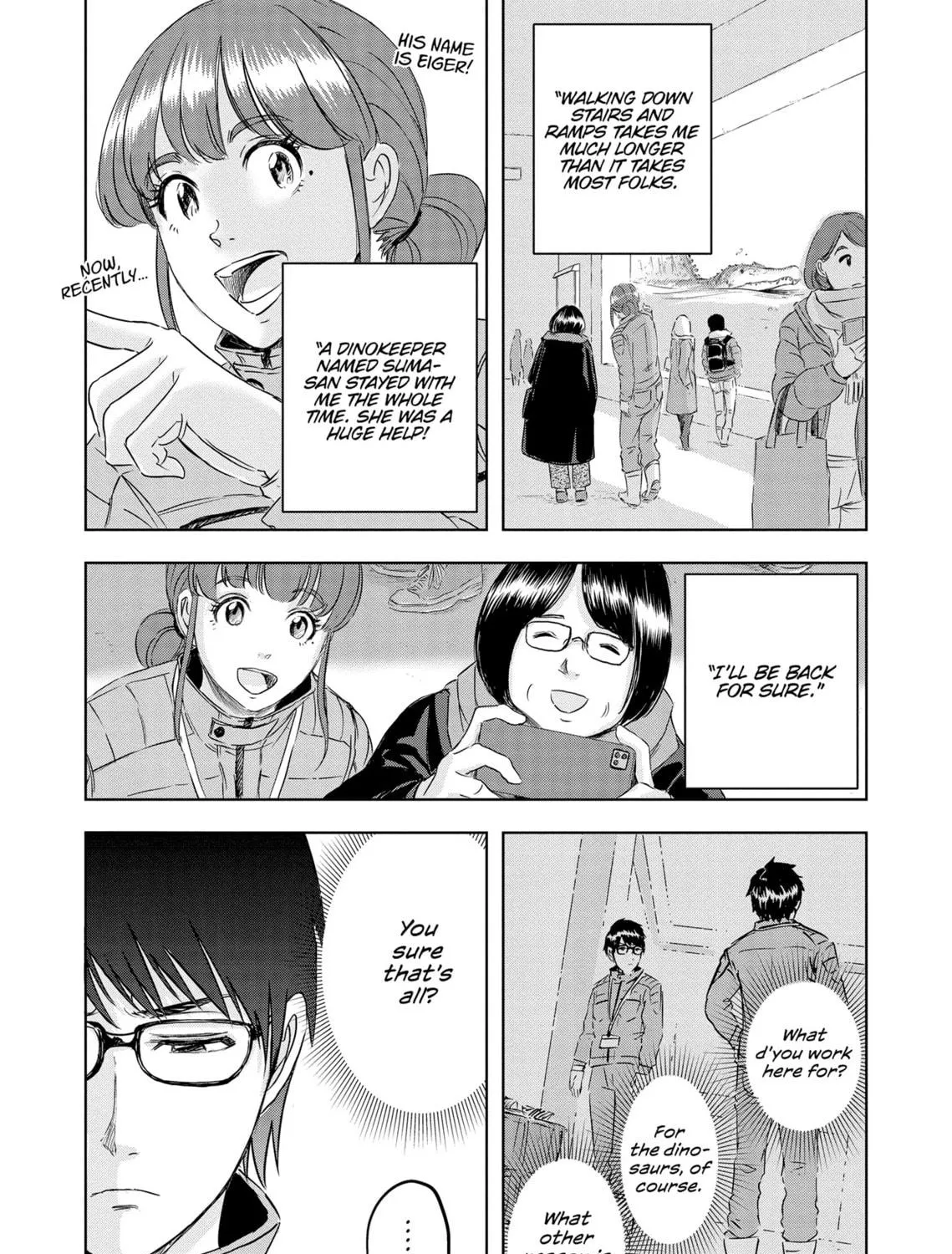 Read Dinosaur Sanctuary chapter 23 image 52 on Lezhin