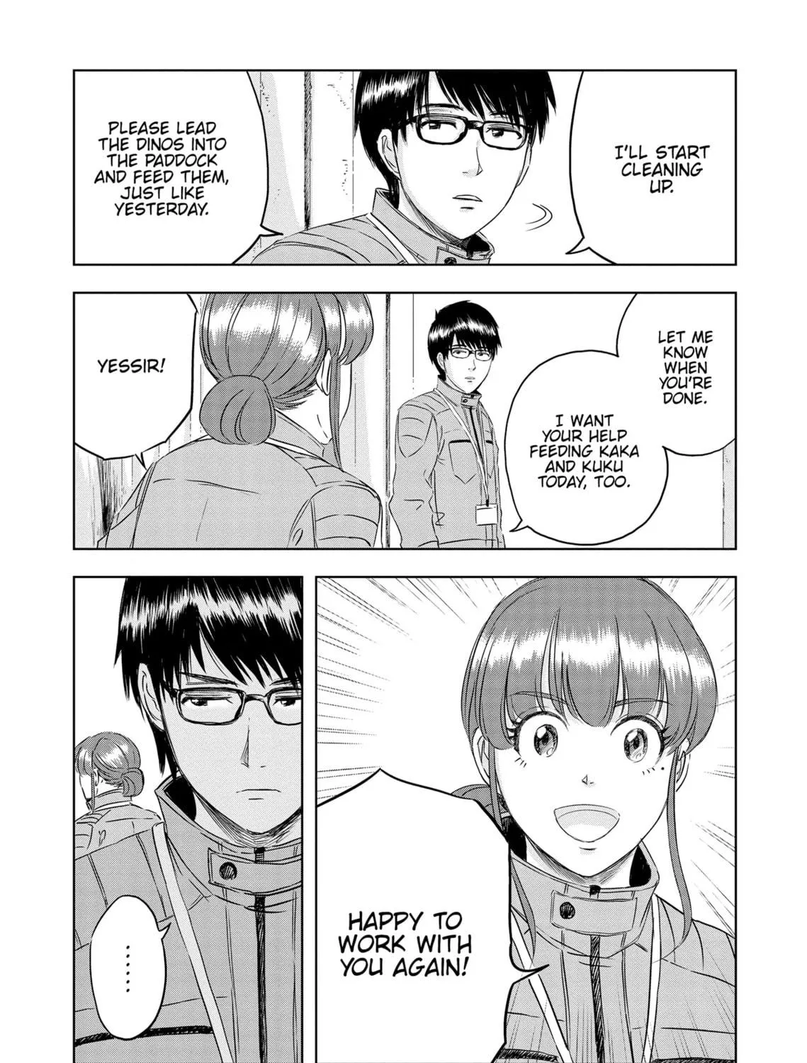 Read Dinosaur Sanctuary chapter 23 image 8 on Lezhin