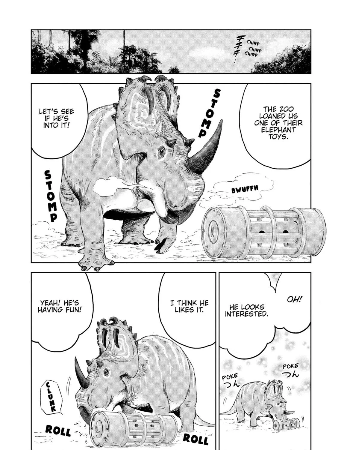 Read Dinosaur Sanctuary chapter 24 image 28 on Lezhin