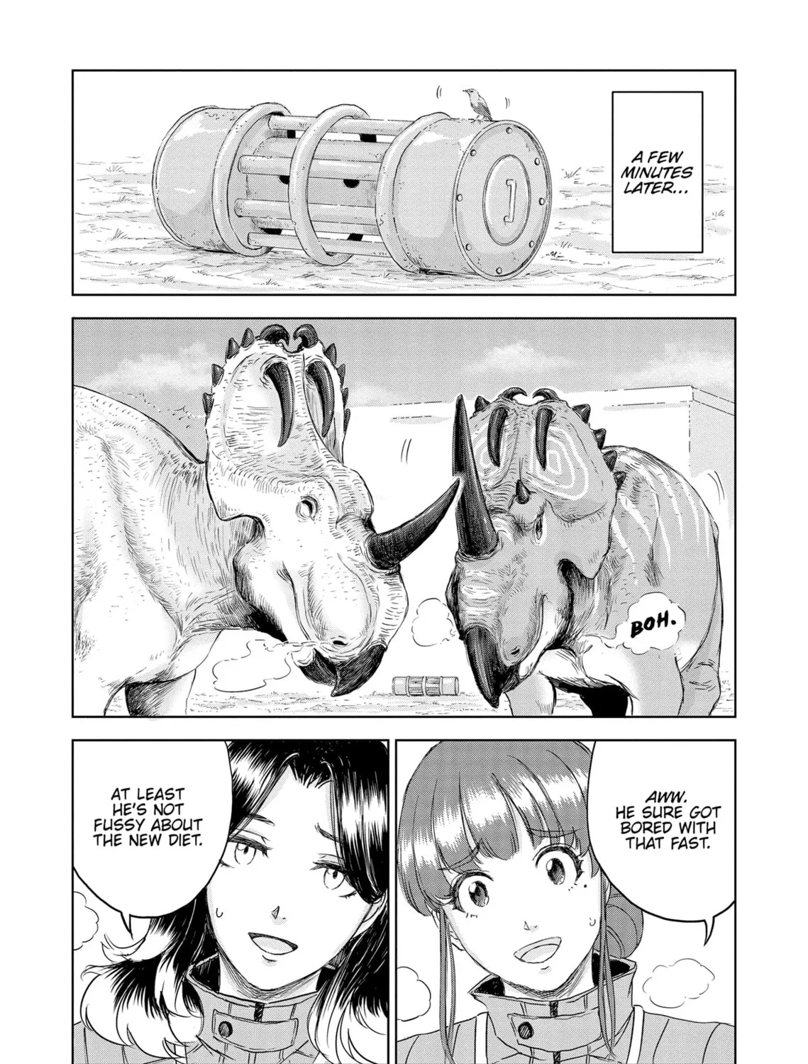 Read Dinosaur Sanctuary chapter 24 image 30 on Lezhin