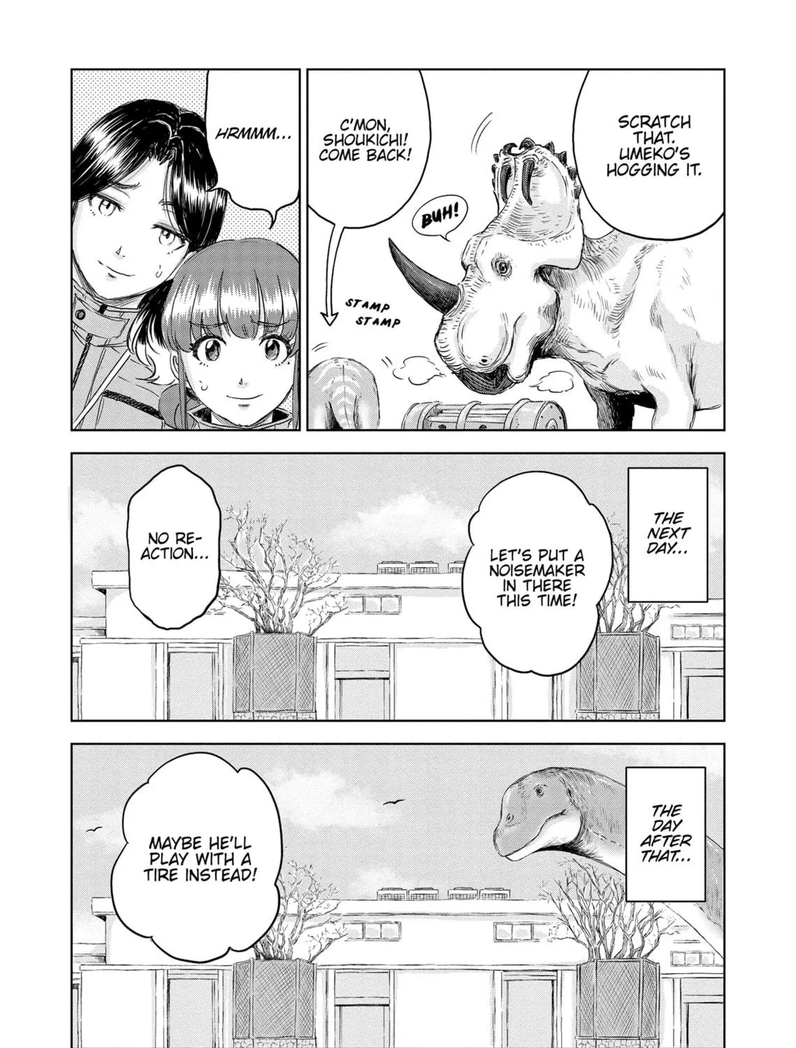 Read Dinosaur Sanctuary chapter 24 image 34 on Lezhin