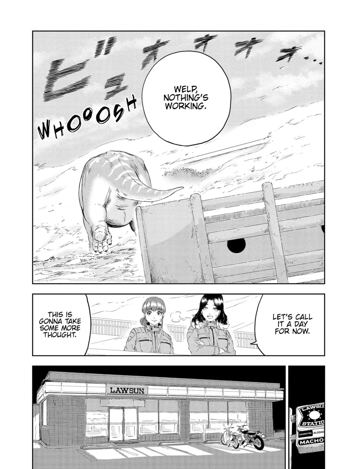 Read Dinosaur Sanctuary chapter 24 image 36 on Lezhin