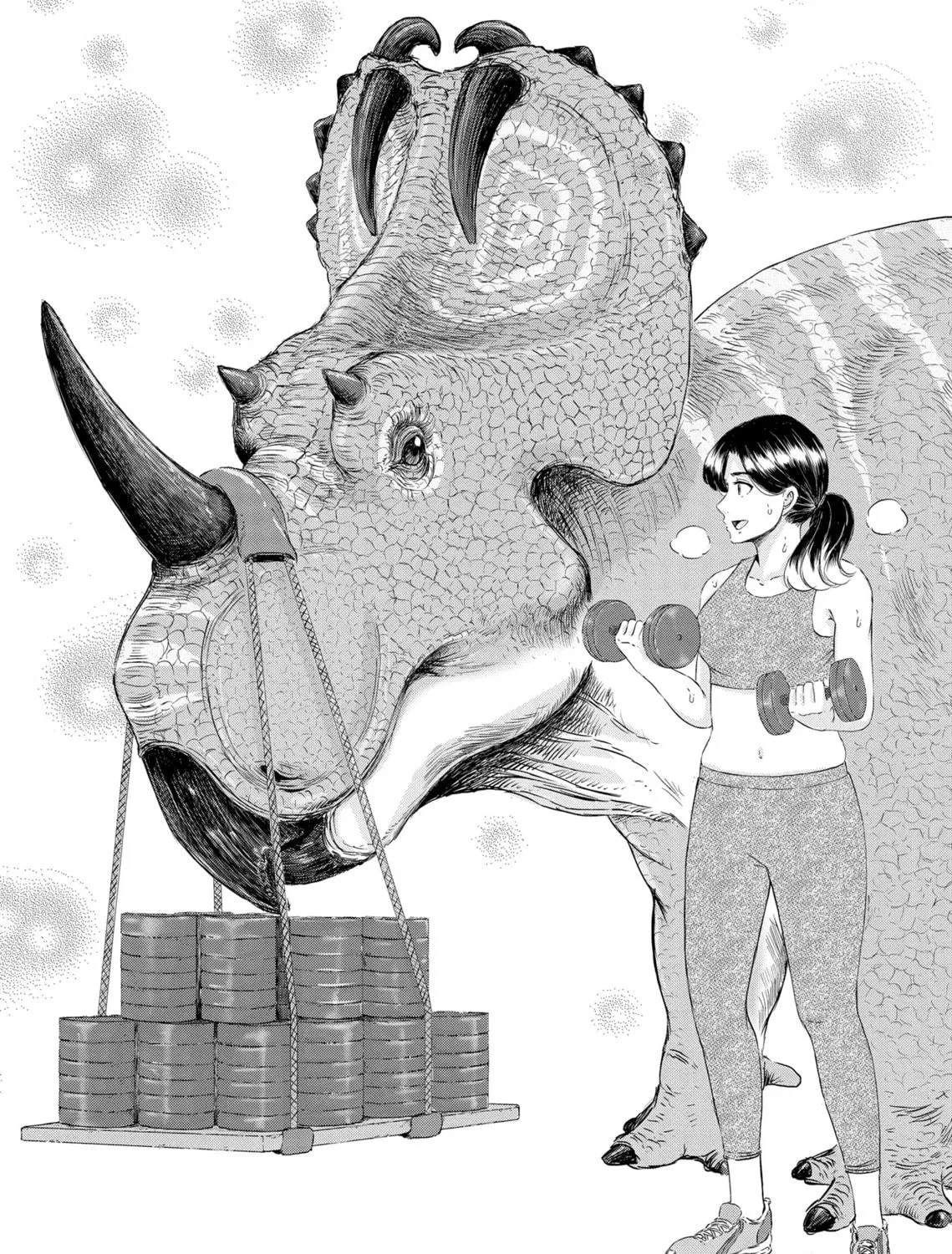 Read Dinosaur Sanctuary chapter 24 image 4 on Lezhin