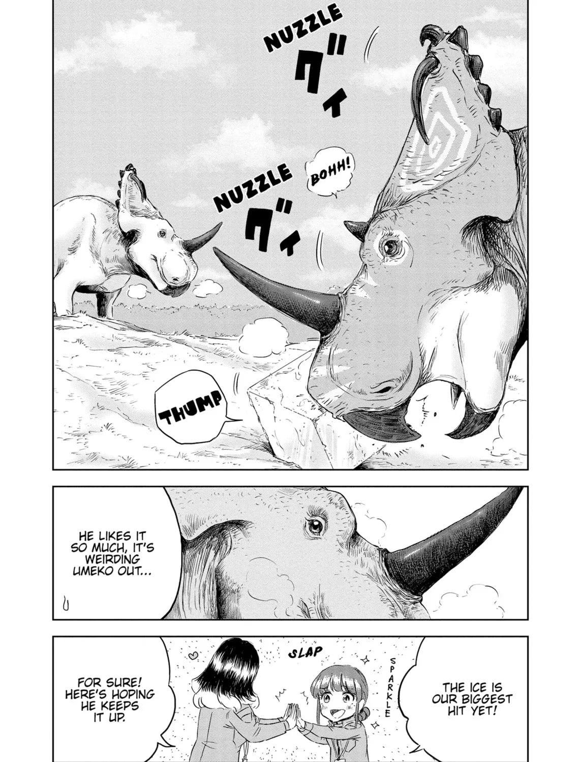 Read Dinosaur Sanctuary chapter 24 image 44 on Lezhin