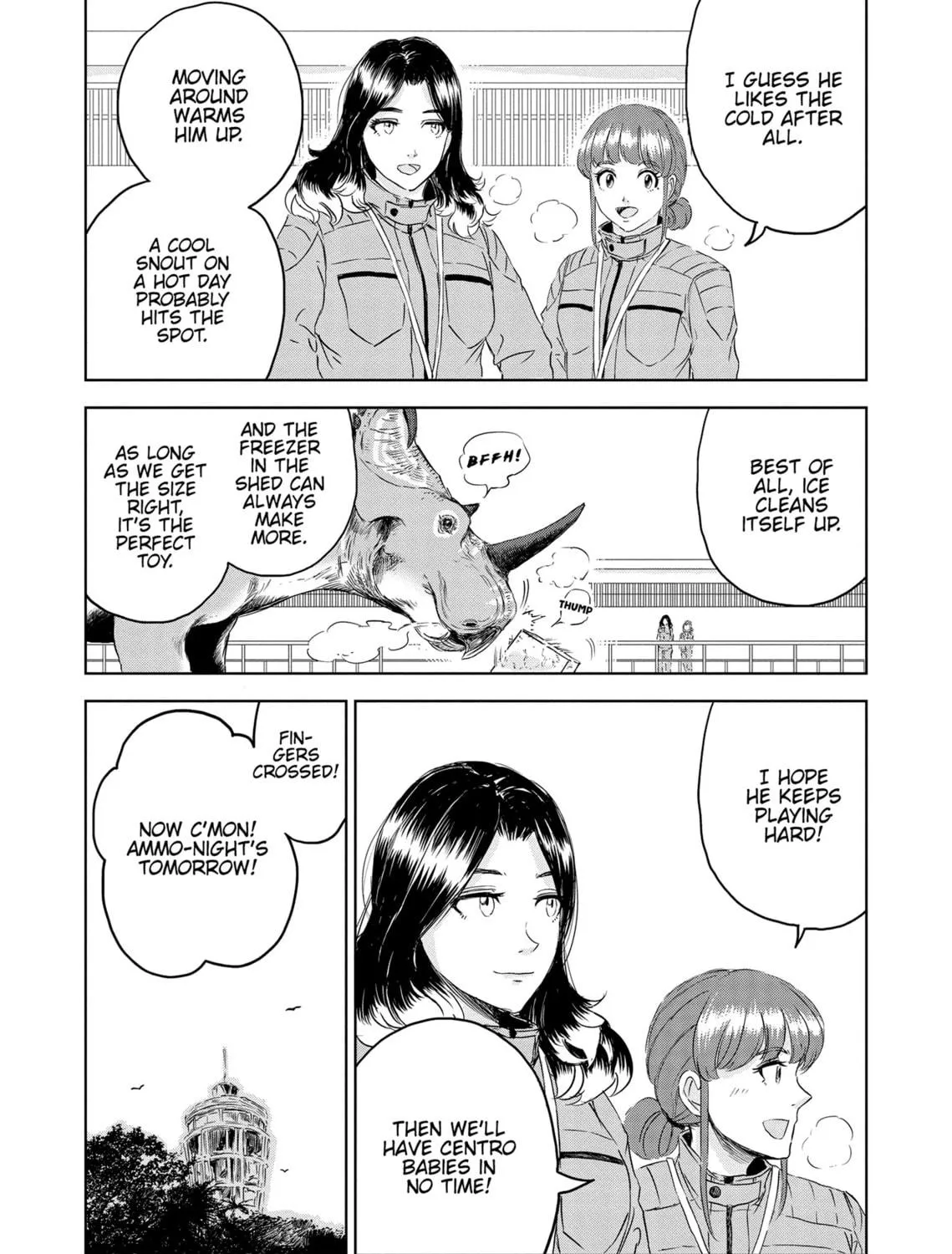 Read Dinosaur Sanctuary chapter 24 image 46 on Lezhin
