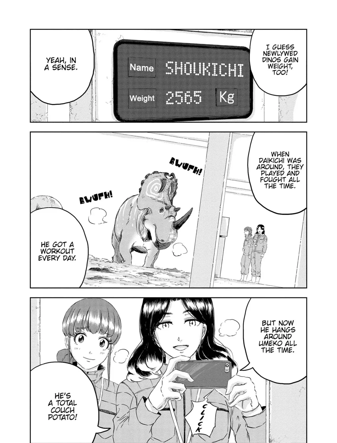 Read Dinosaur Sanctuary chapter 24 image 6 on Lezhin