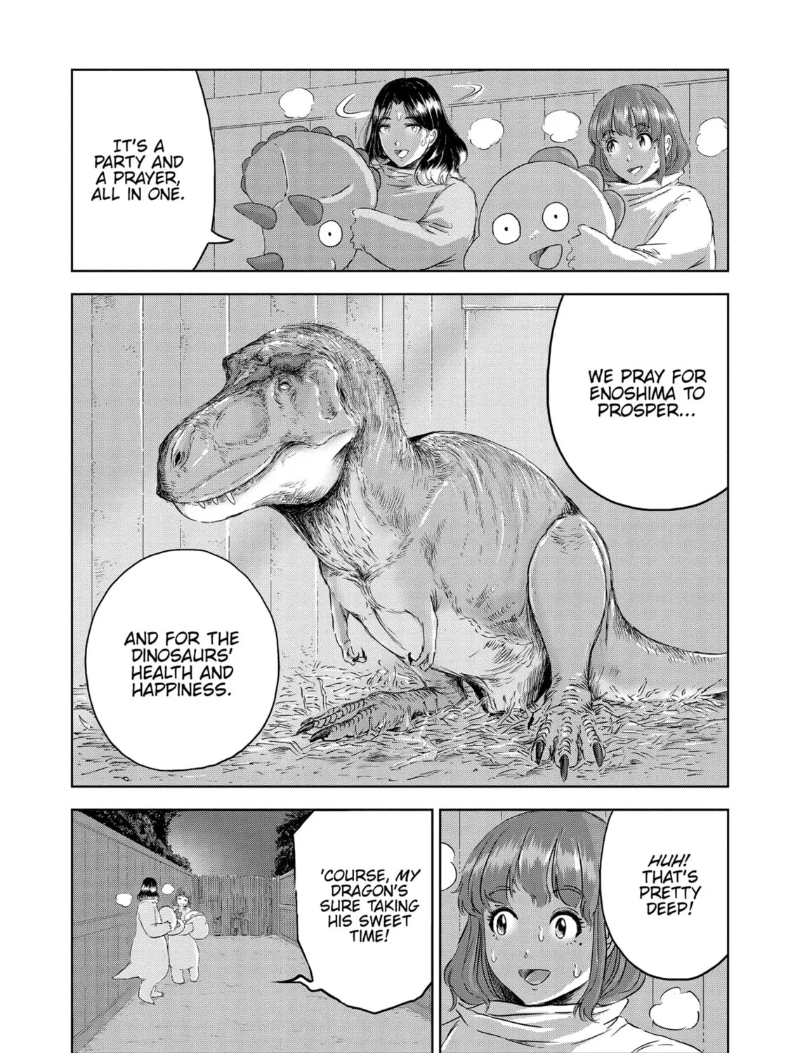 Read Dinosaur Sanctuary chapter 24 image 60 on Lezhin