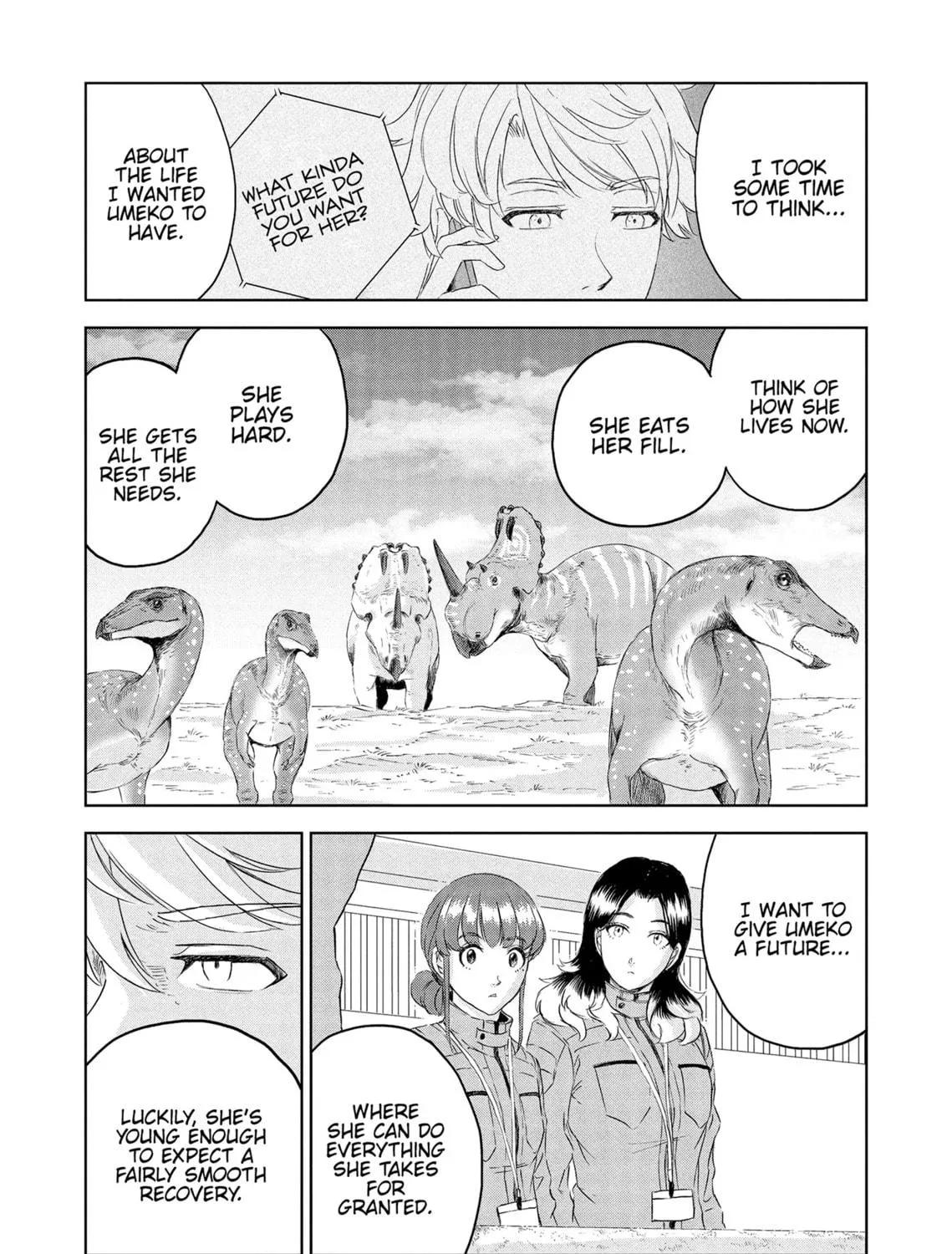 Read Dinosaur Sanctuary chapter 28 image 18 on Lezhin