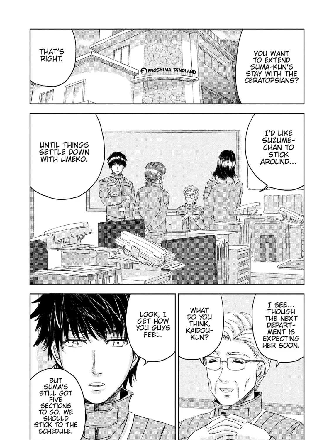 Read Dinosaur Sanctuary chapter 28 image 24 on Lezhin