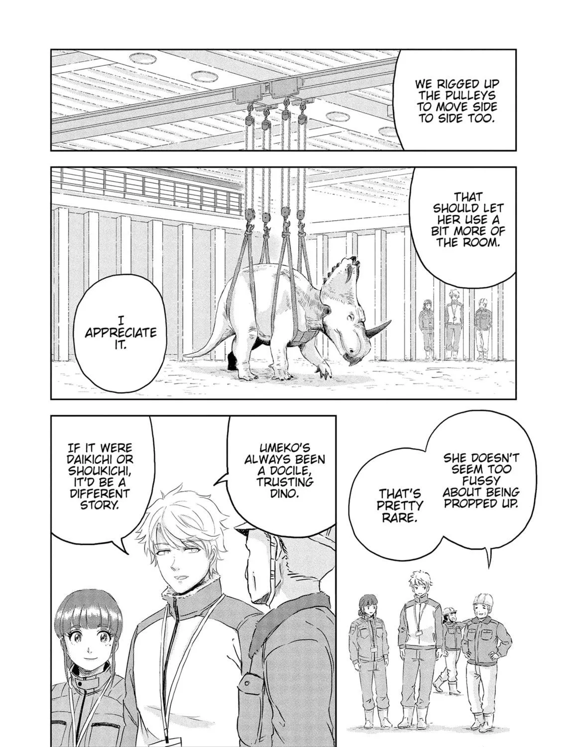 Read Dinosaur Sanctuary chapter 28 image 34 on Lezhin
