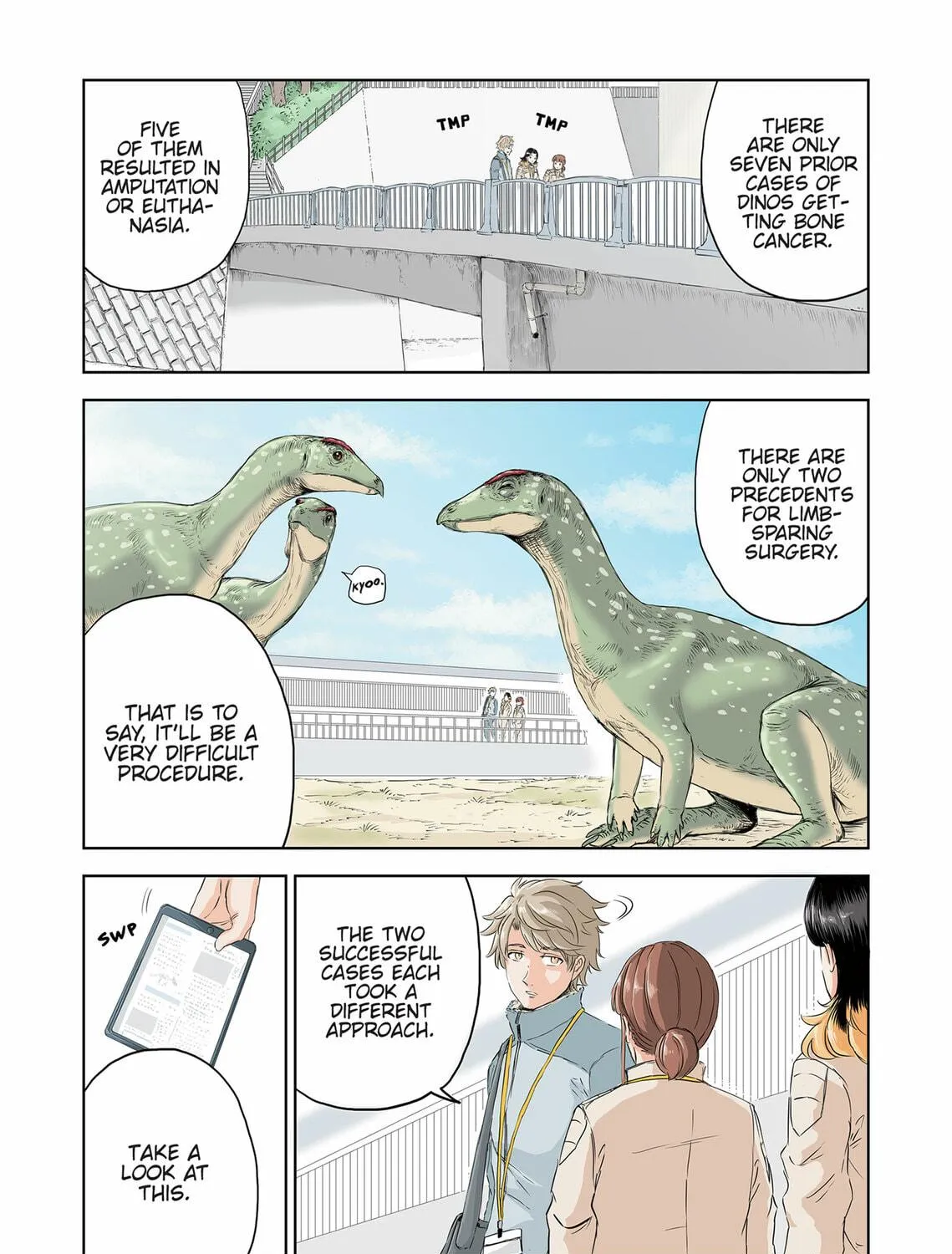 Read Dinosaur Sanctuary chapter 28 image 4 on Lezhin