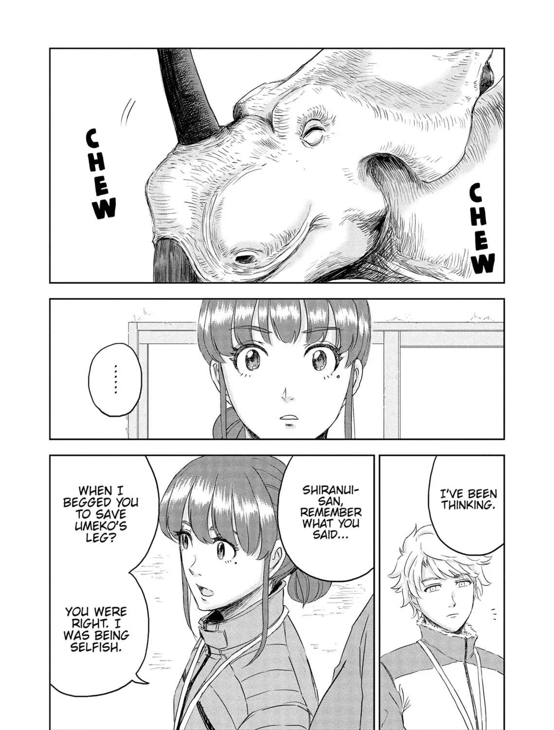 Read Dinosaur Sanctuary chapter 28 image 46 on Lezhin