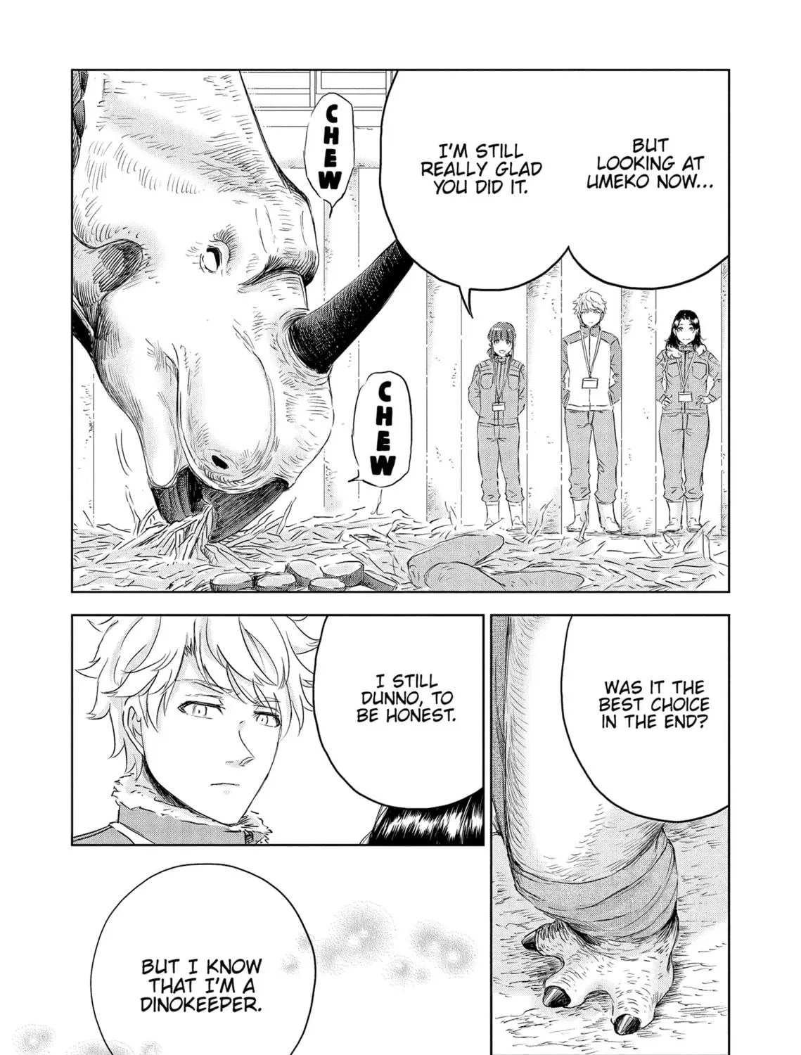 Read Dinosaur Sanctuary chapter 28 image 48 on Lezhin