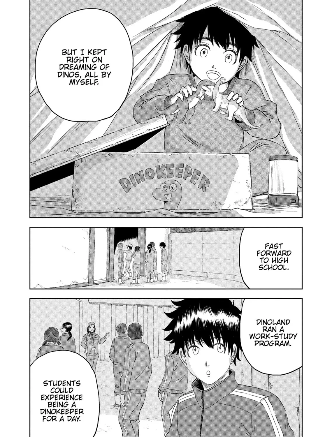 Read Dinosaur Sanctuary chapter 29 image 36 on Lezhin