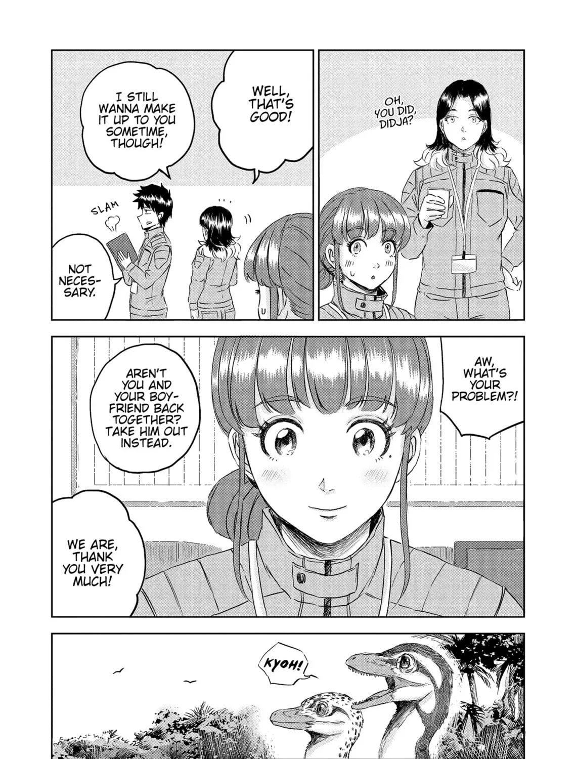 Read Dinosaur Sanctuary chapter 29 image 54 on Lezhin