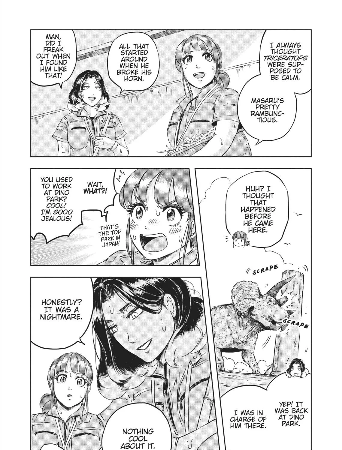 Read Dinosaur Sanctuary chapter 3 image 16 on Lezhin