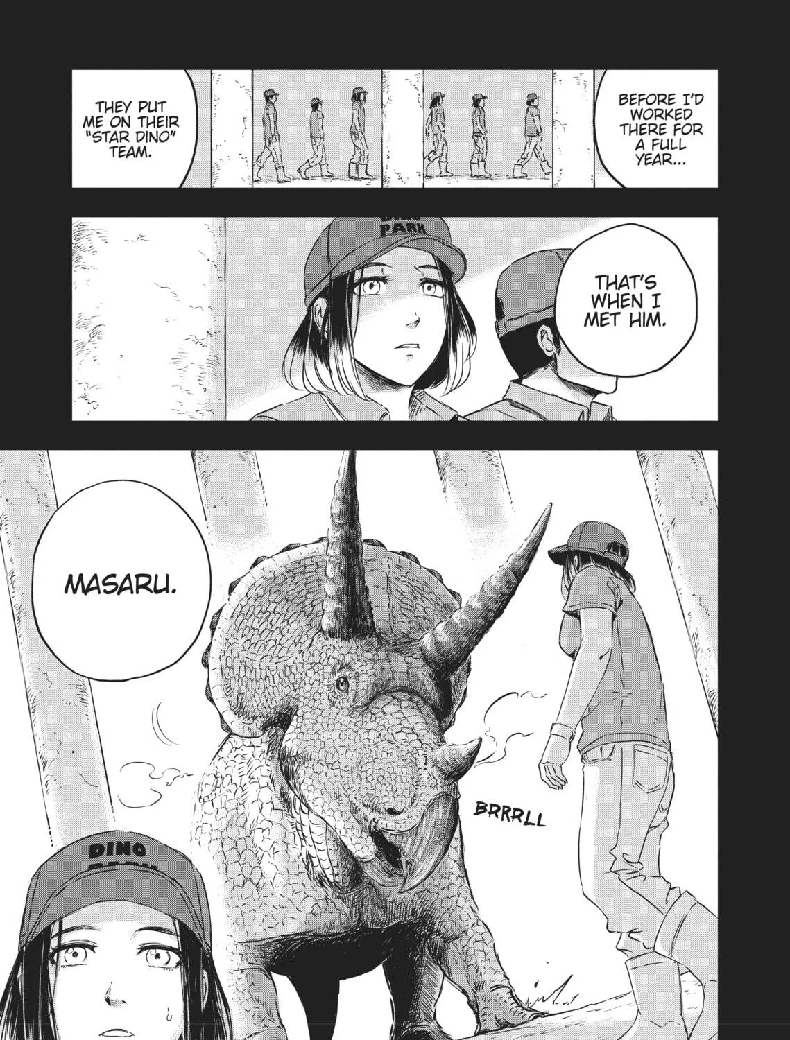 Read Dinosaur Sanctuary chapter 3 image 18 on Lezhin