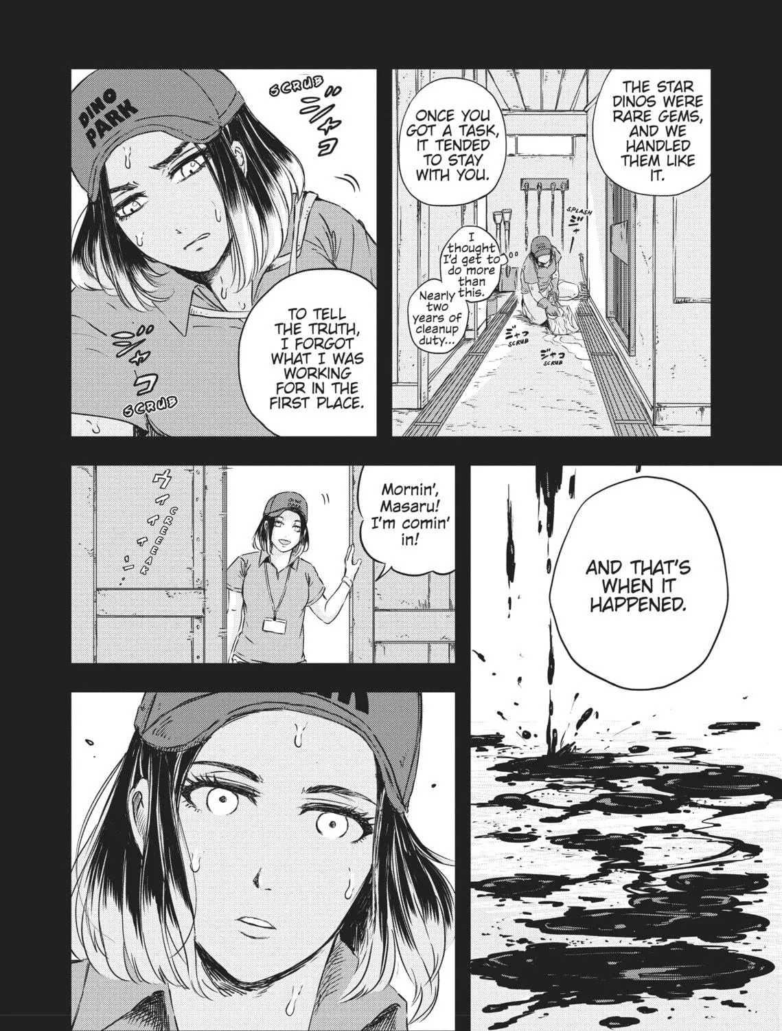 Read Dinosaur Sanctuary chapter 3 image 22 on Lezhin