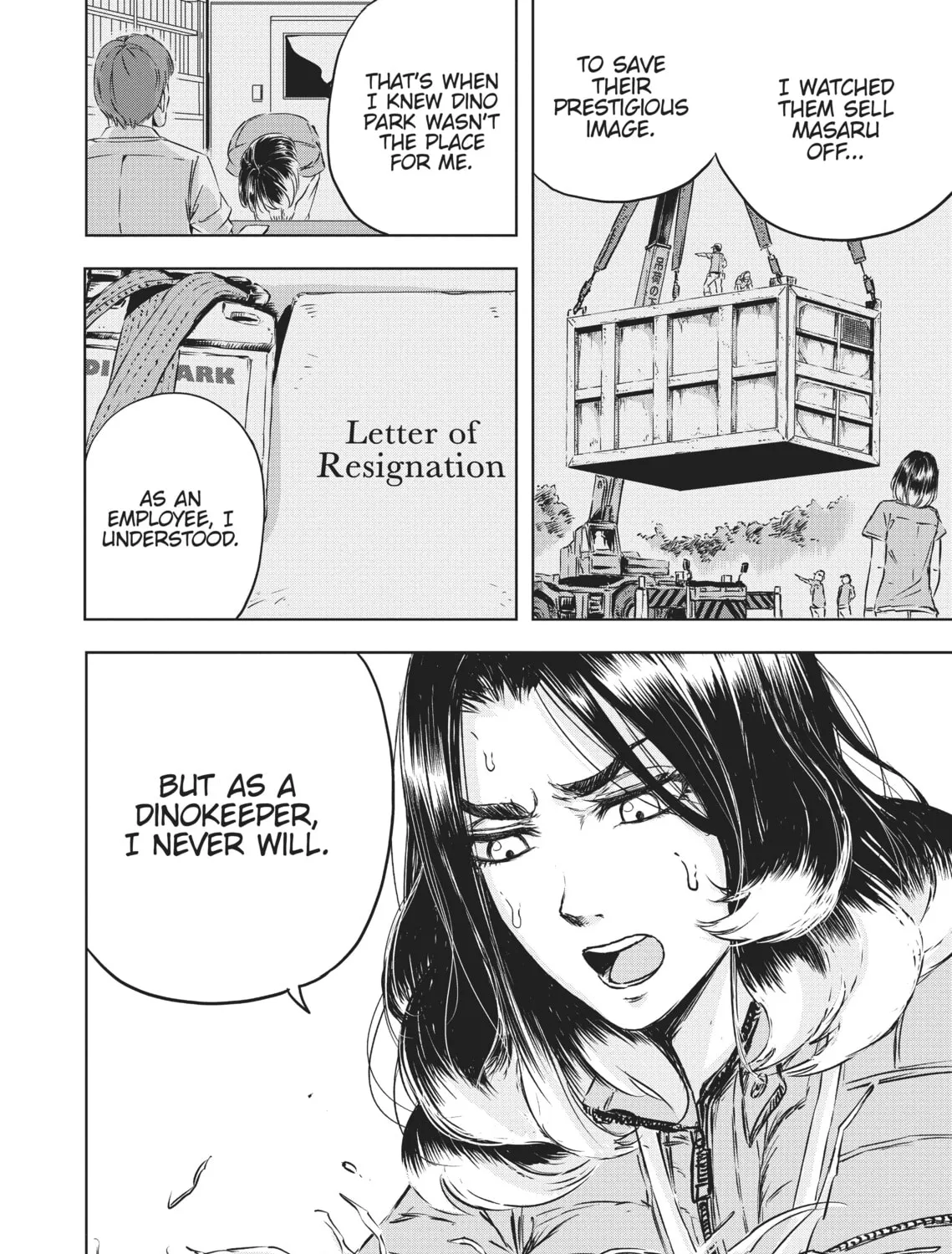 Read Dinosaur Sanctuary chapter 3 image 32 on Lezhin