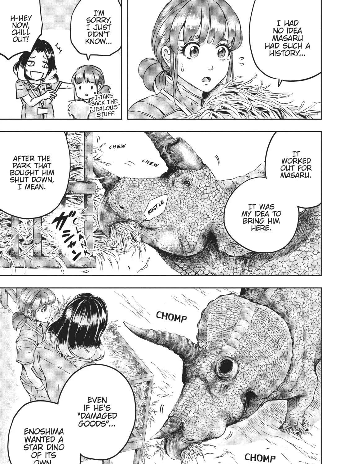 Read Dinosaur Sanctuary chapter 3 image 34 on Lezhin