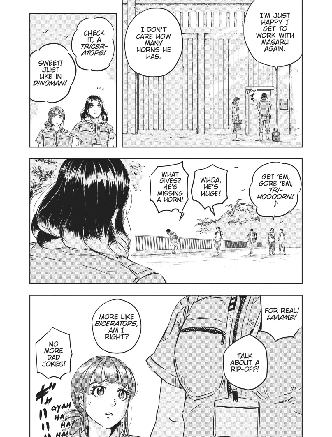 Read Dinosaur Sanctuary chapter 3 image 36 on Lezhin
