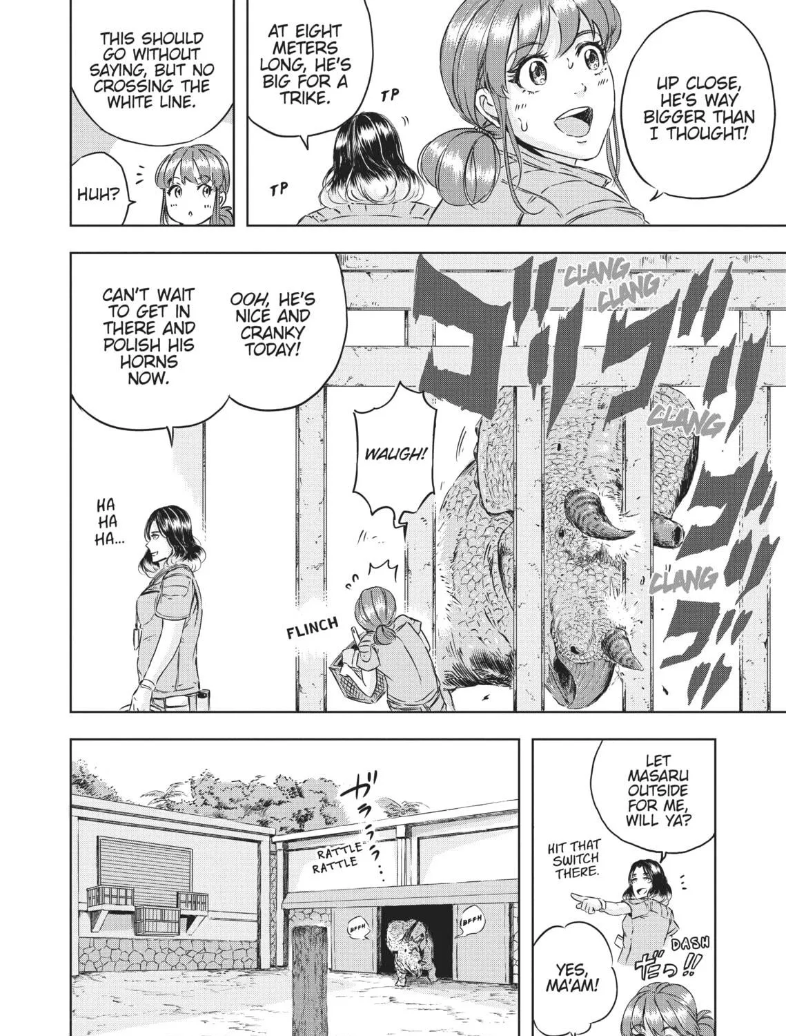Read Dinosaur Sanctuary chapter 3 image 8 on Lezhin