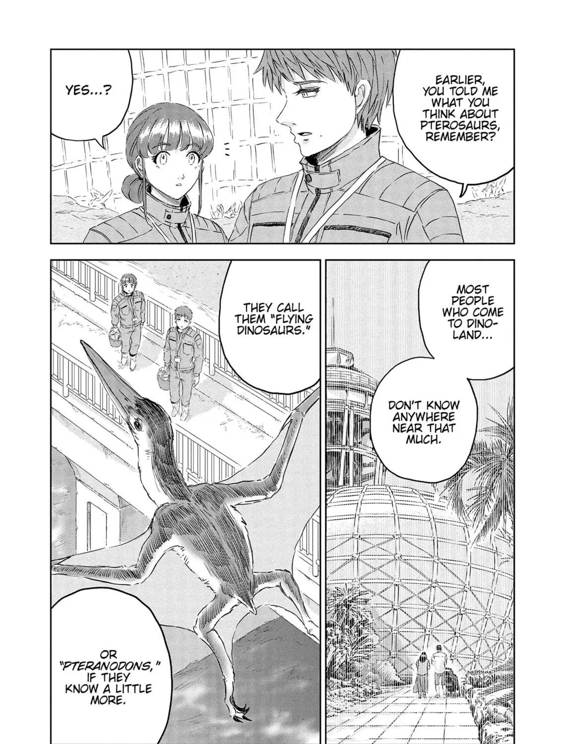 Read Dinosaur Sanctuary chapter 30 image 32 on Lezhin