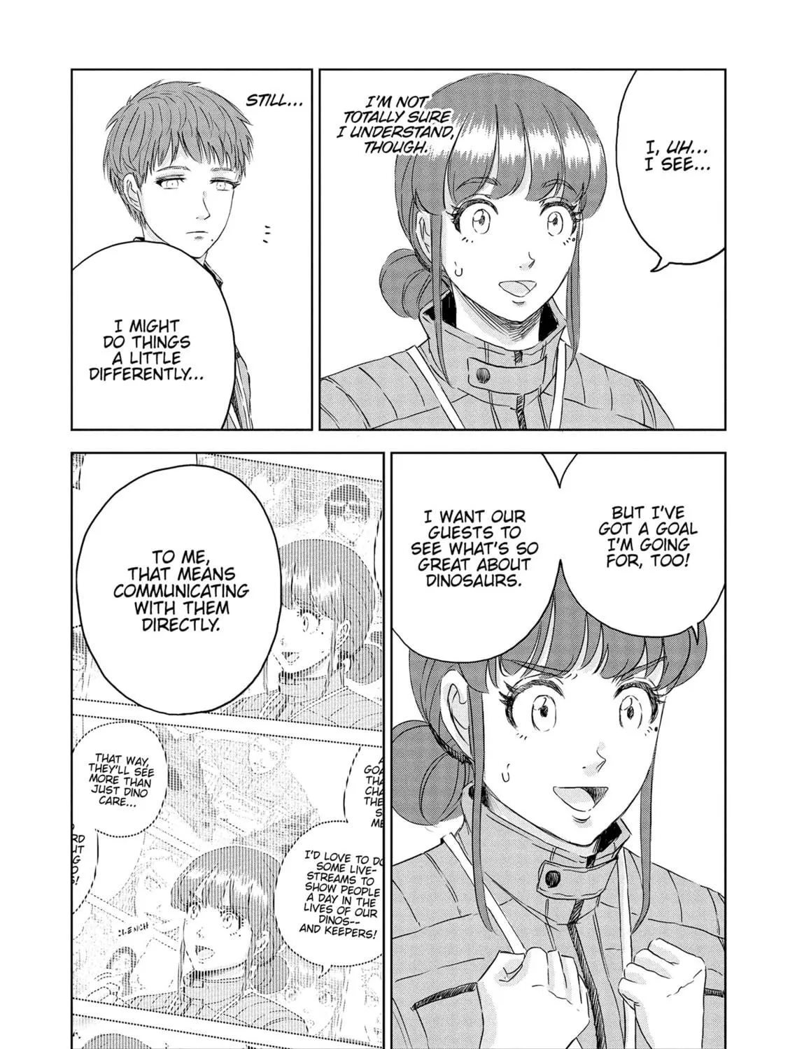 Read Dinosaur Sanctuary chapter 30 image 38 on Lezhin