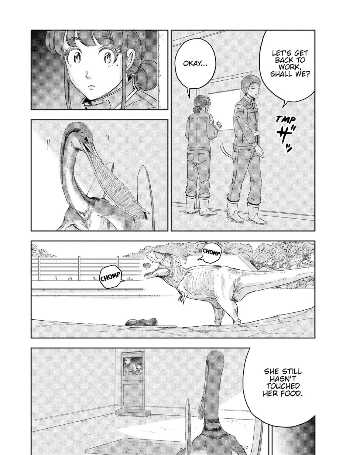 Read Dinosaur Sanctuary chapter 31 image 18 on Lezhin