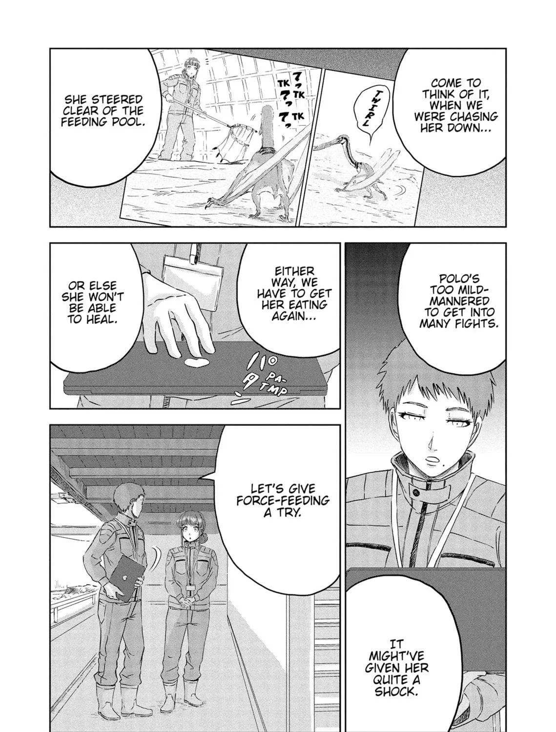 Read Dinosaur Sanctuary chapter 31 image 22 on Lezhin