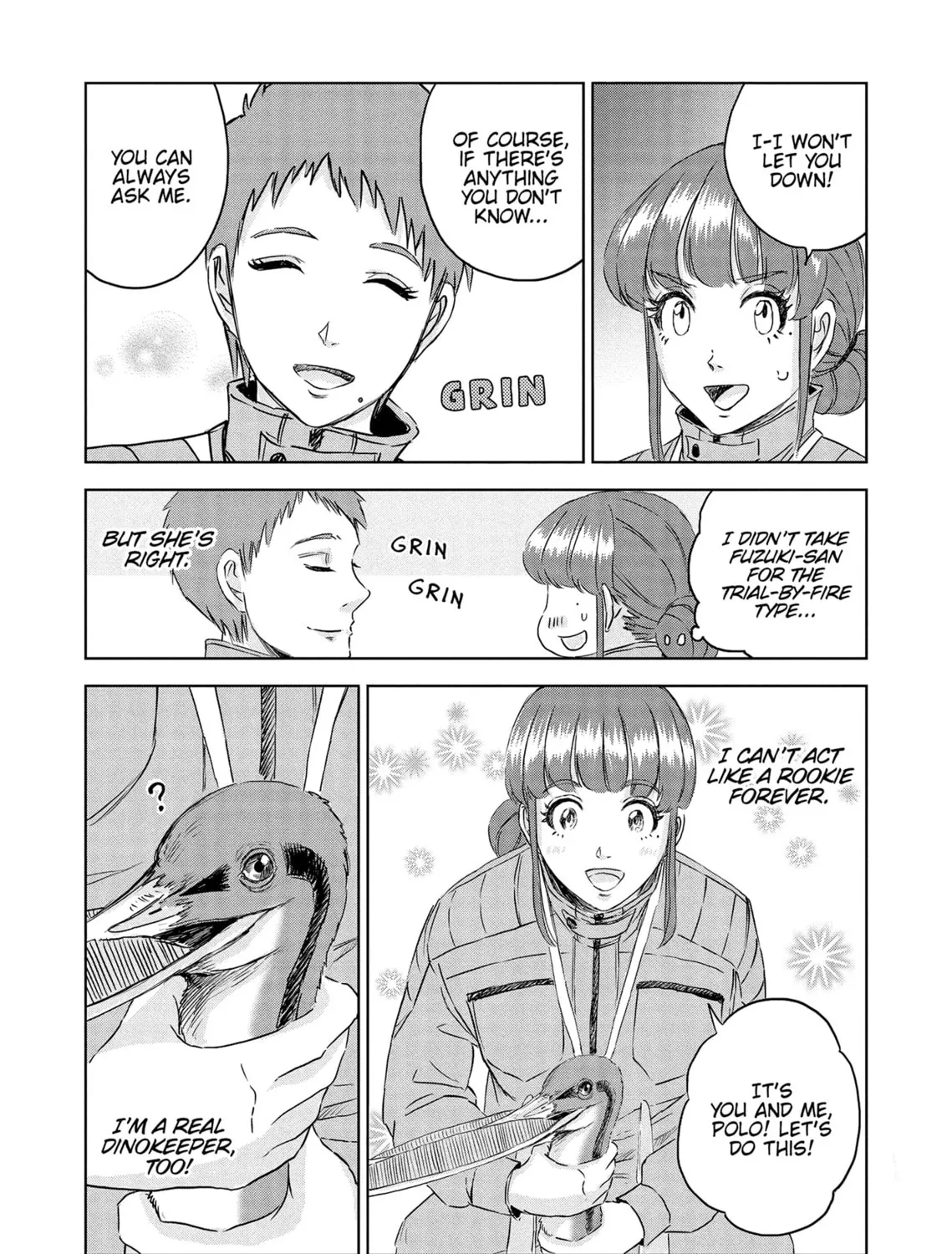 Read Dinosaur Sanctuary chapter 31 image 32 on Lezhin