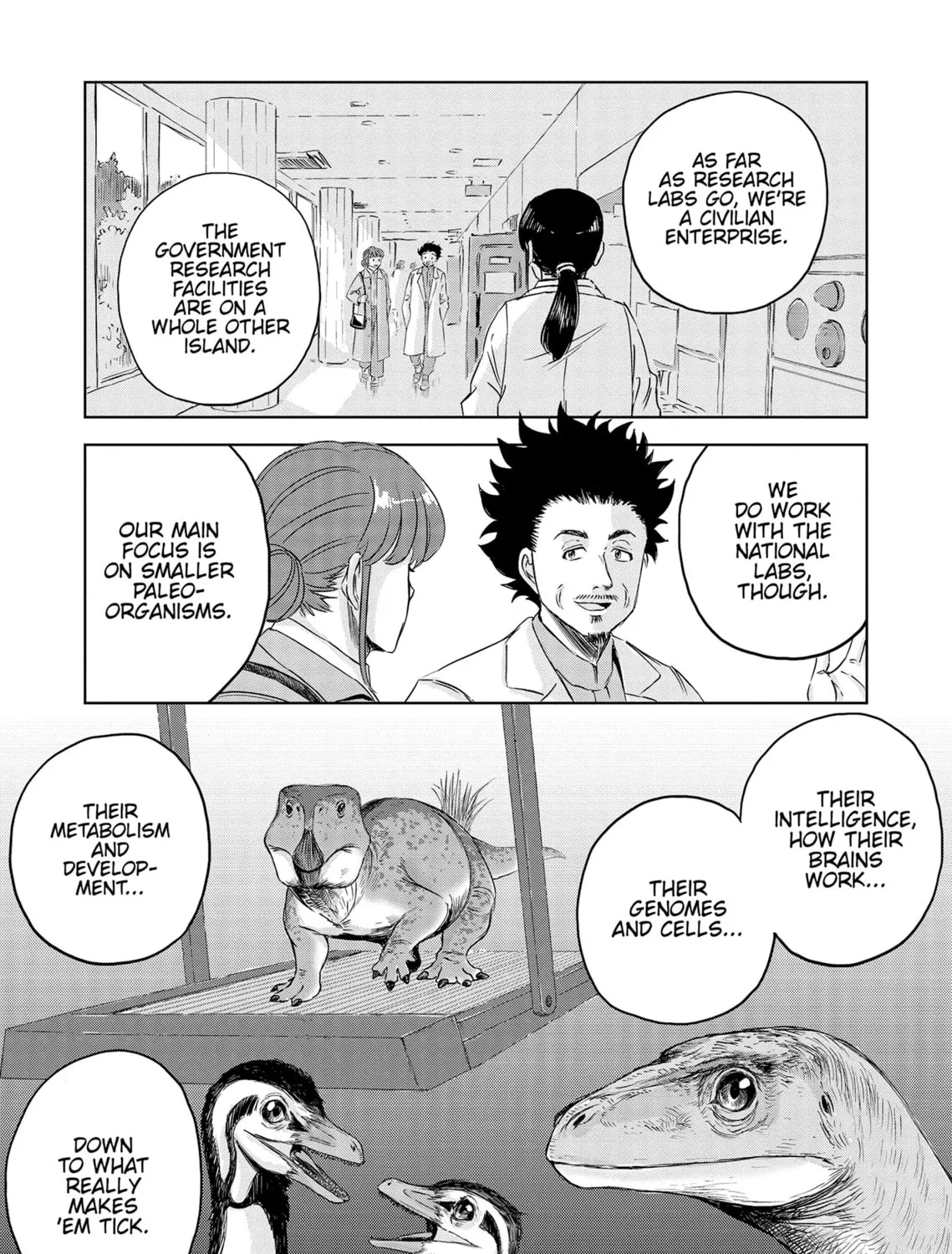 Read Dinosaur Sanctuary chapter 32 image 30 on Lezhin