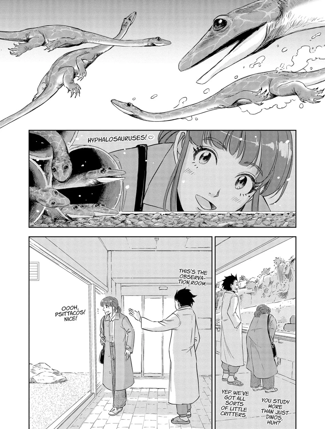 Read Dinosaur Sanctuary chapter 32 image 32 on Lezhin