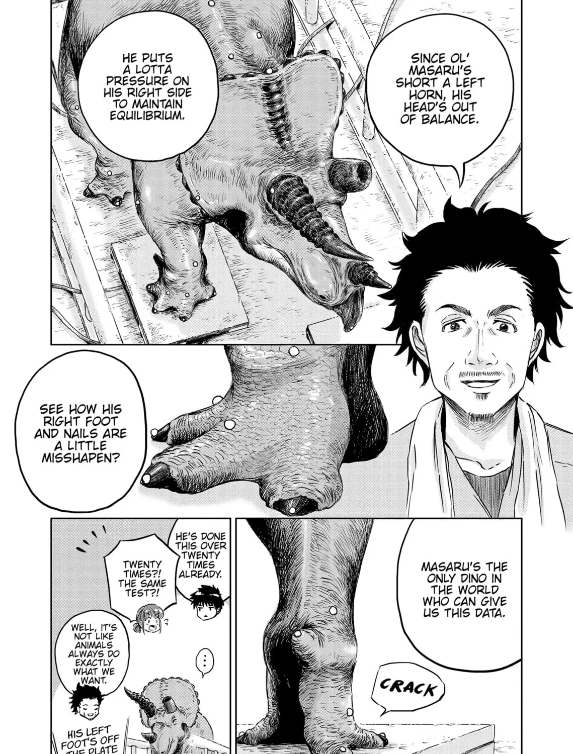Read Dinosaur Sanctuary chapter 32 image 6 on Lezhin
